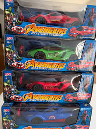 CARRO DEPORTIVO SUPER HEROES CONTROL REM